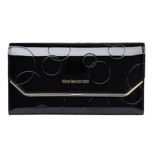 4250 Fashionable leather wallet, large capacity multifunctional, snap